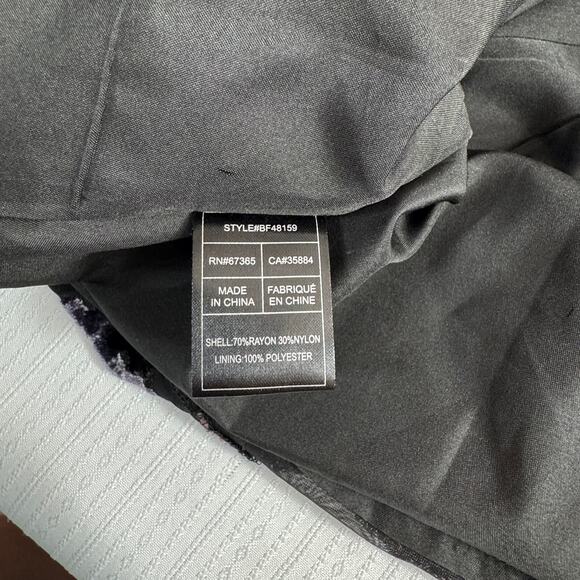 BB DAKOTA Velvet Burnout Floral Sleeveless Mini Dress Size L Whimsygoth Softglam - Picture 9 of 9